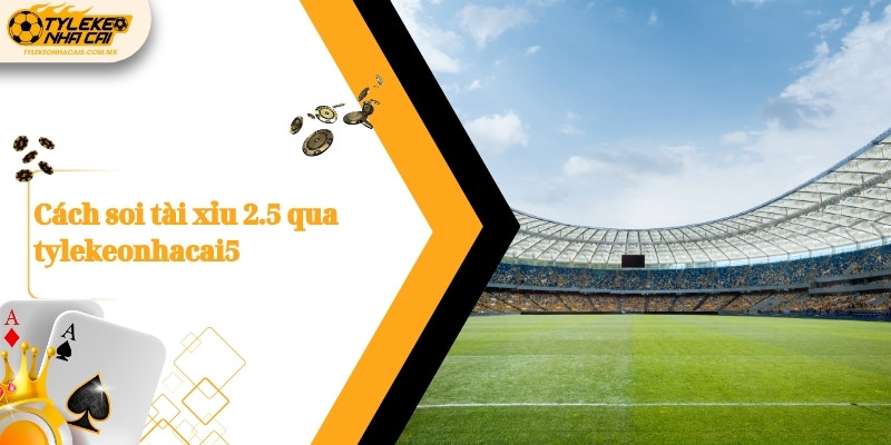 Cách soi tài xỉu 2.5 qua Kèo nhà cái