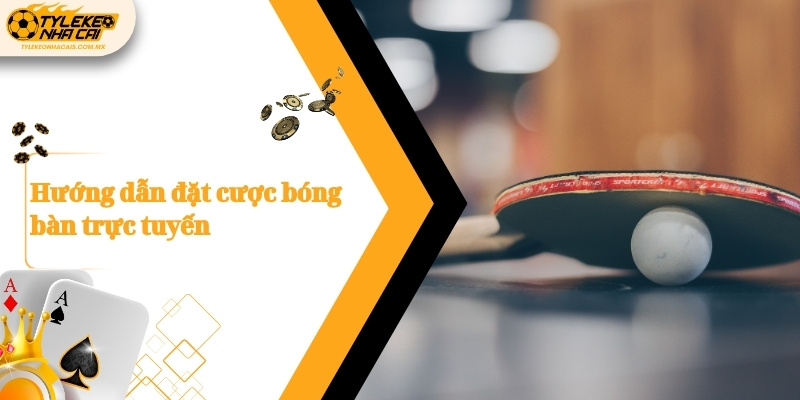 Hướng dẫn đặt cược bóng bàn trực tuyến