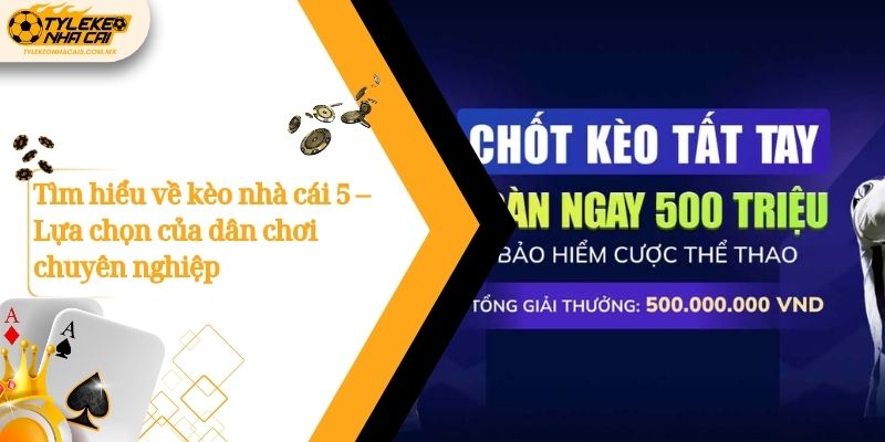 Tìm hiểu về kèo nhà cái 5 – Lựa chọn của dân chơi chuyên nghiệp